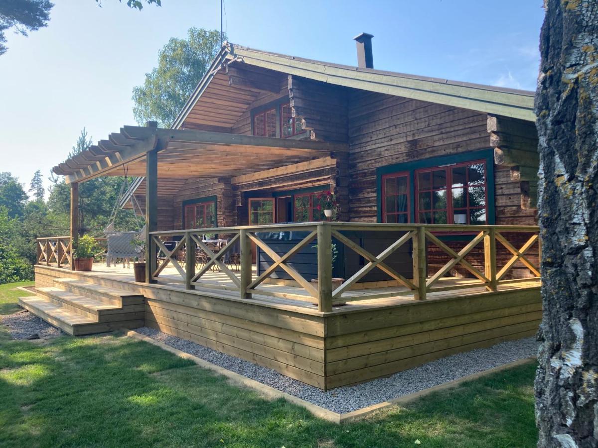 Timmerstuga Villa Broby Exterior foto